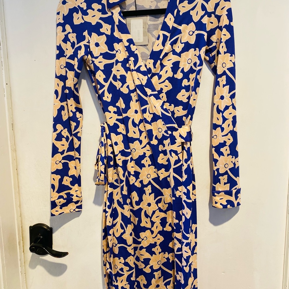 Diane Von Furstenburg wrap dress NWT